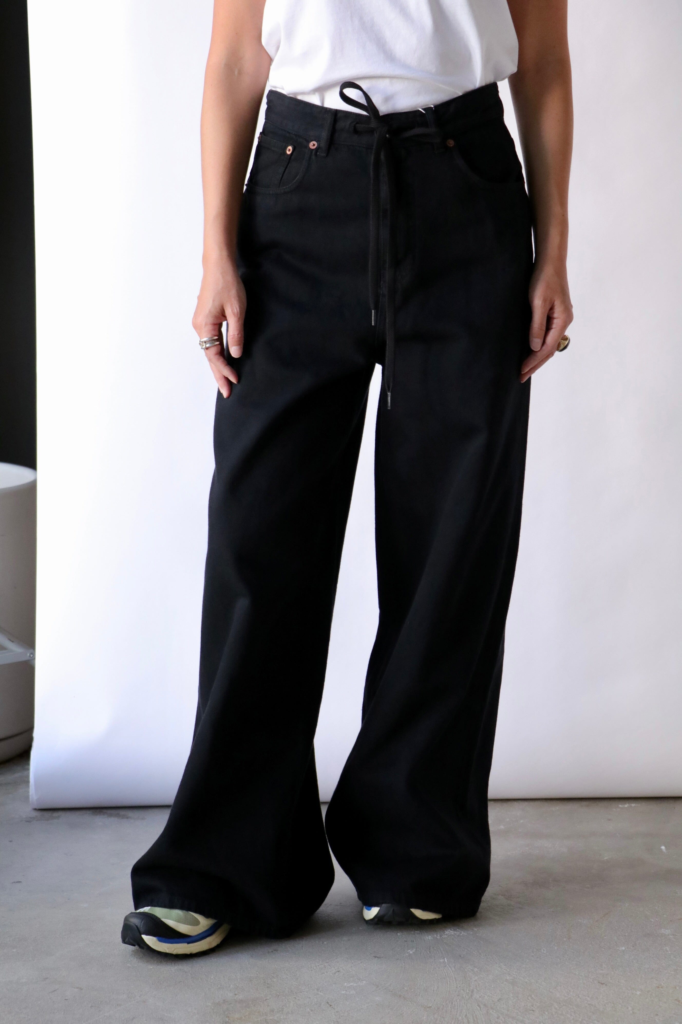 MM6 Maison Margiela Lightweight Denim 5-pocket Trousers | Garmentory