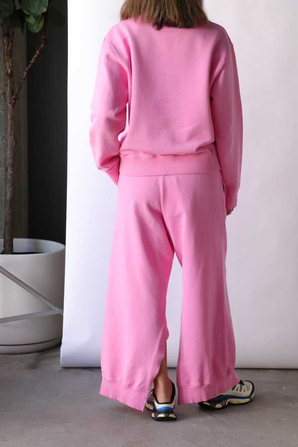 MM6 Maison Margiela ピンク スウェット MM6 Maison Margiela｜ｴﾑｴﾑｼｯｸｽ ﾒｿﾞﾝ ﾏﾙｼﾞｪﾗのスウェット（ピンク/桃色