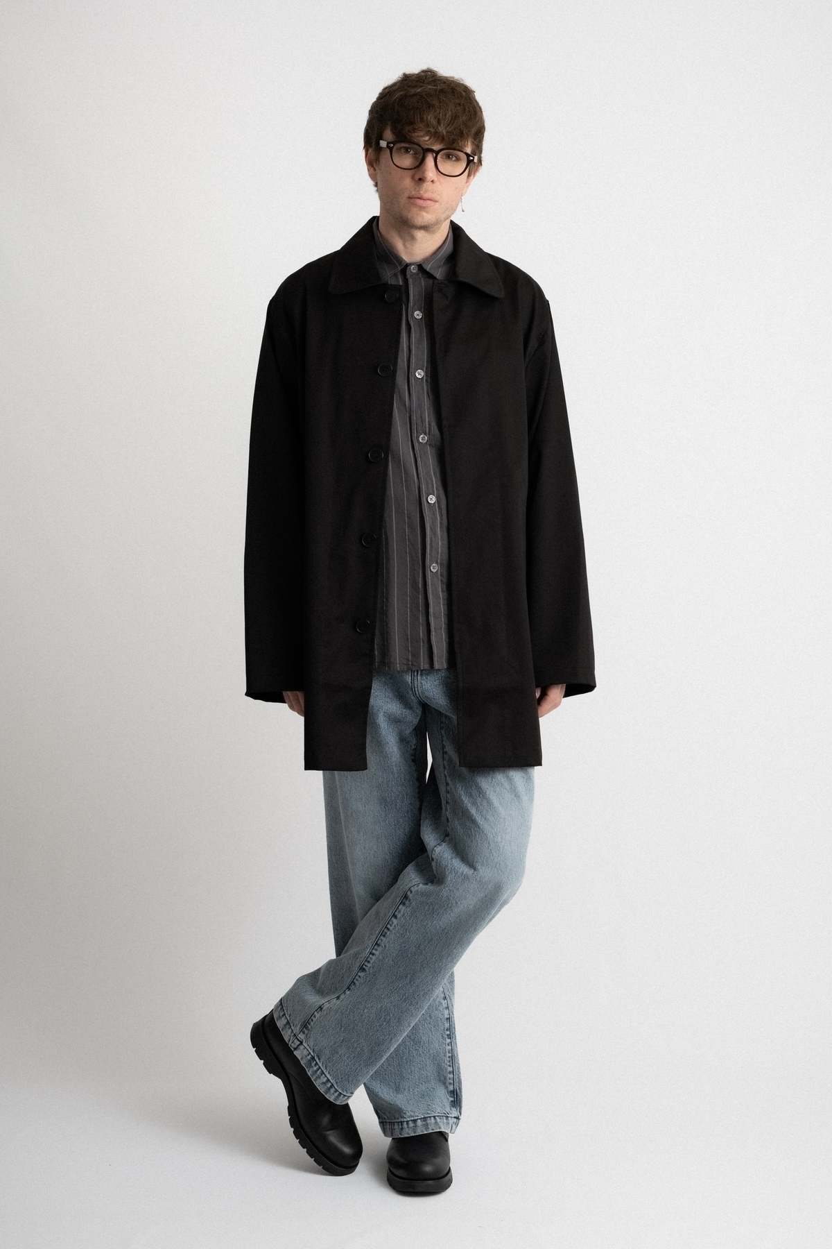 mfpen Carless Coat - Black | Garmentory