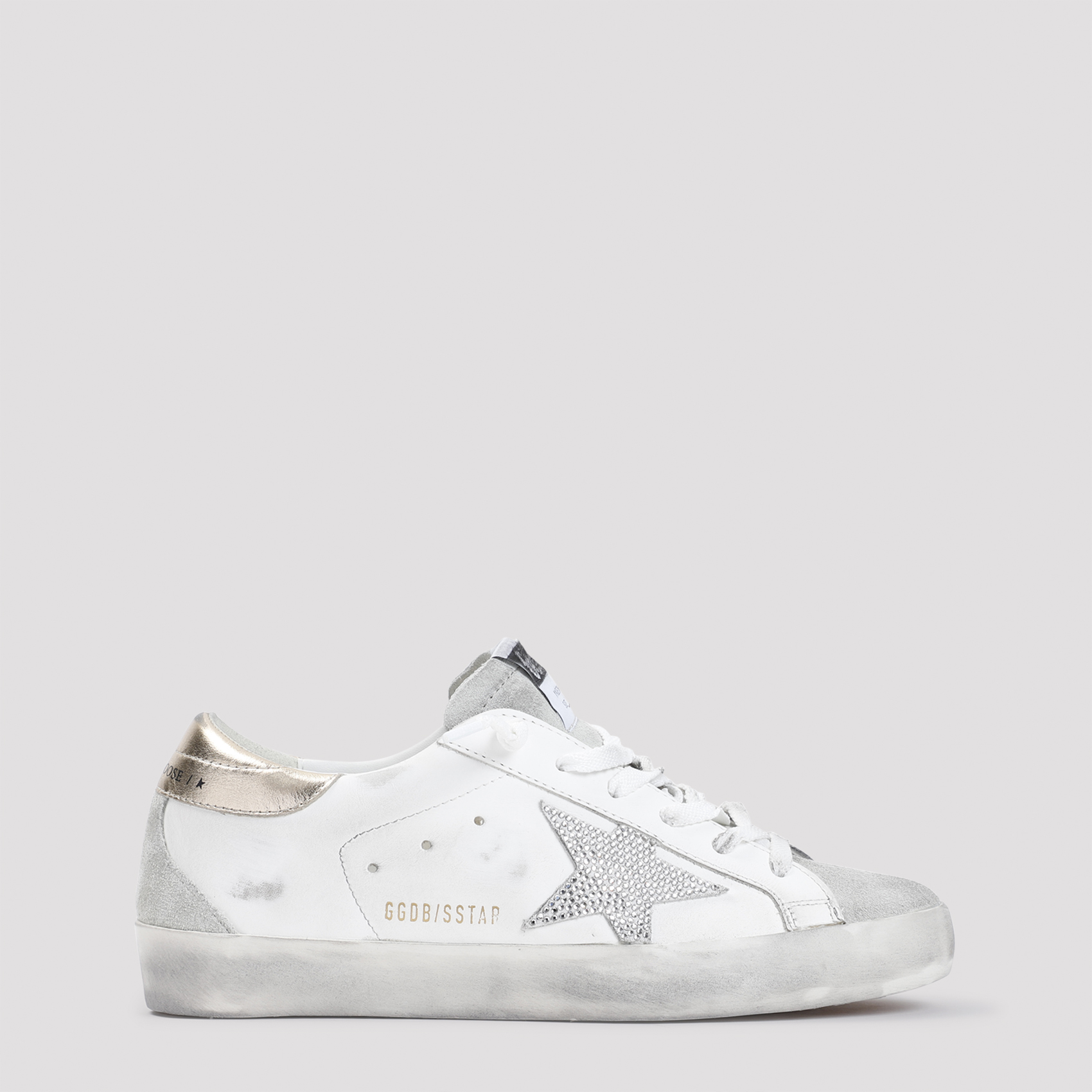 スニーカー Golden  Low-Top Sneakers With Cow Leather Golden Goose Superstar Mixed Leather Low-Top Sneakers
