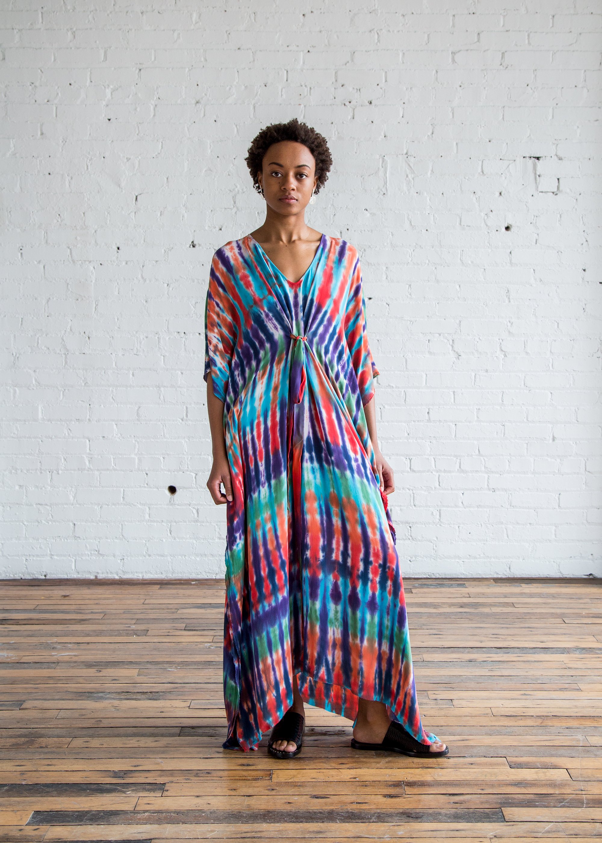 rainbow caftan