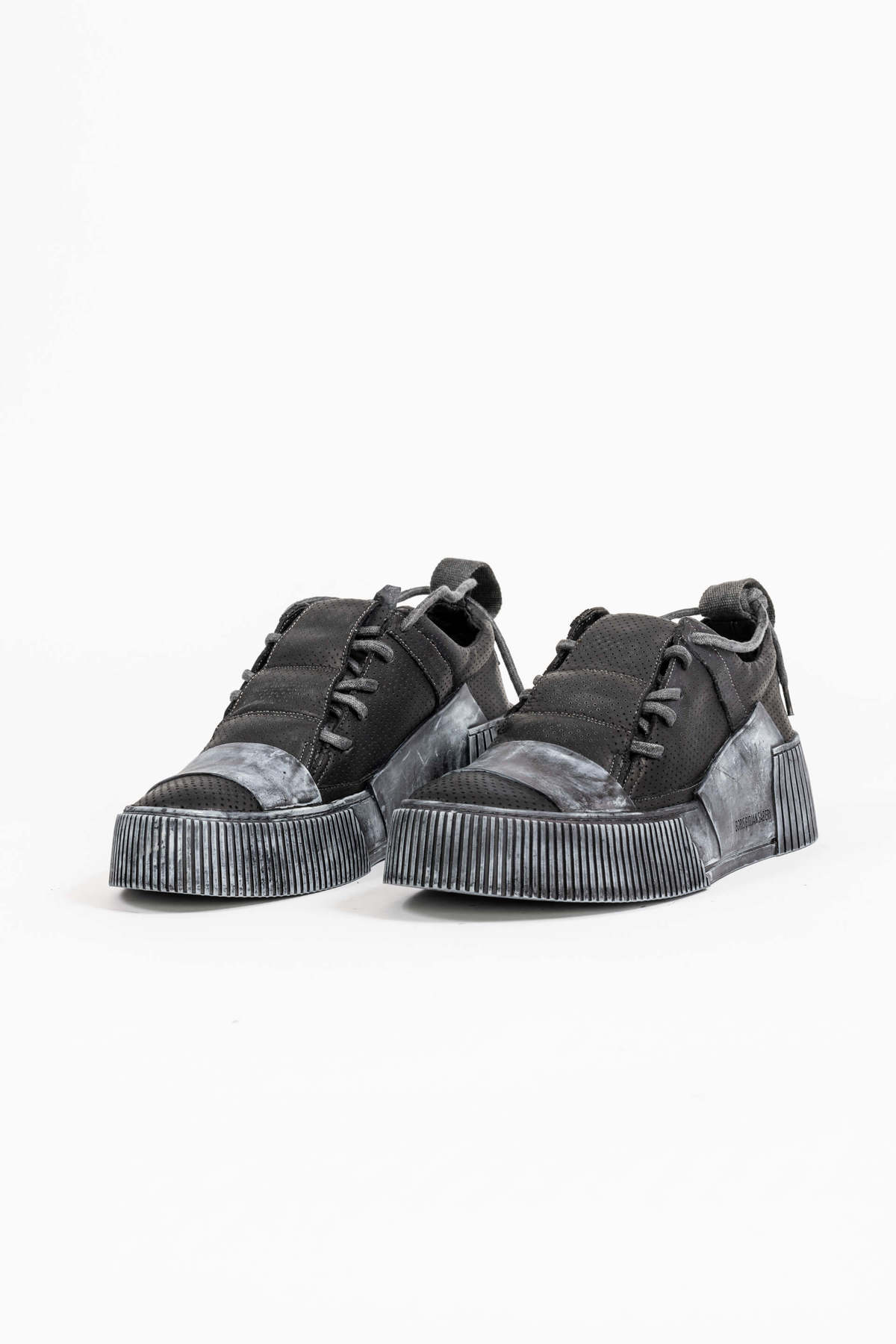 boris bidjan saberi BAMBA Low Top Sneakers - Black | Garmentory
