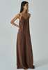 NKC Rope Tie Linen Jumpsuit - Chocolate - Thumbnail 9