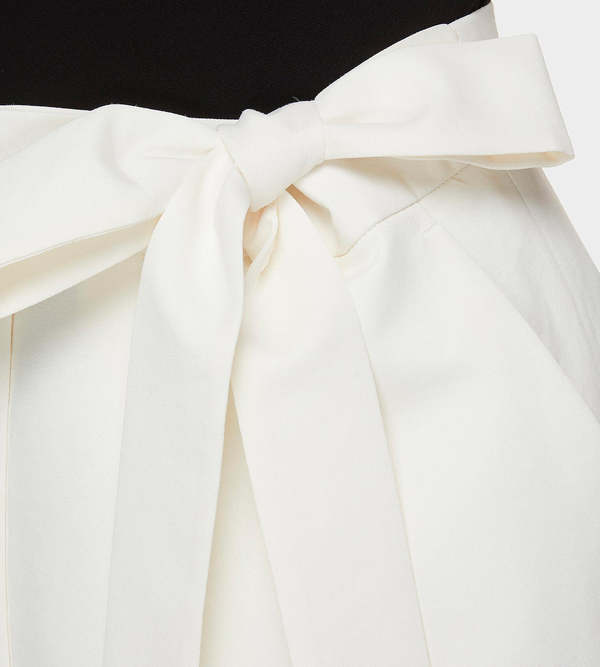 ☆25SS☆Belted Wide Pants/KIMHEKIM☆ KIMHEKIM Belted Wide Leg Trousers - White | Garmentory