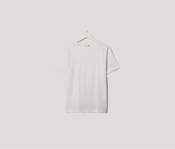 Merz b. Schwanen 215 Loopwheel Tee - White