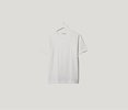 Merz b. Schwanen 215 Loopwheel Tee - White - Thumbnail 1