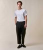 Merz b. Schwanen 215 Loopwheel Tee - White - Thumbnail 2