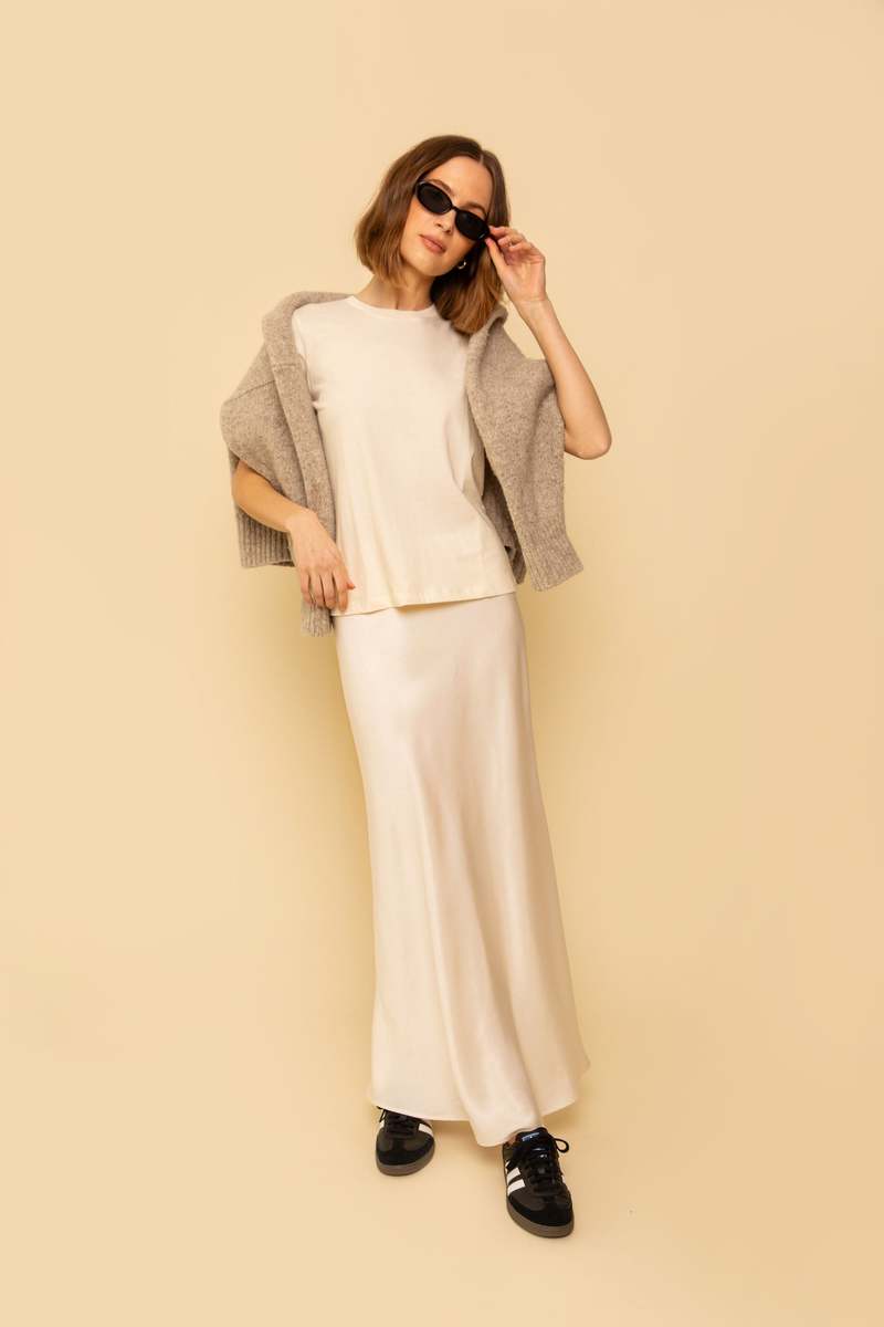 スカート Marni Beige Cotton Skirt MARNI Marni Beige Skirts | jentestore