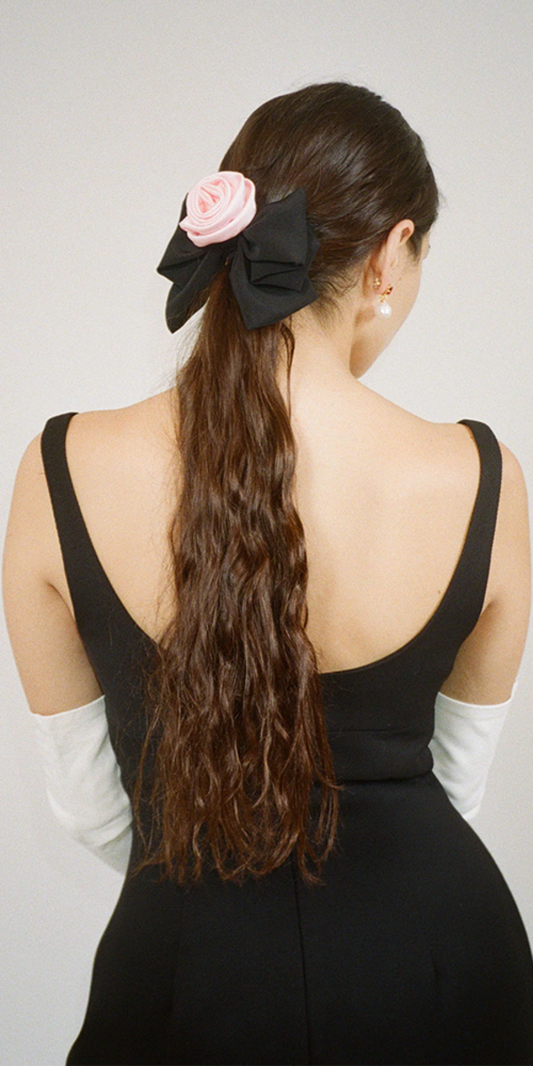 Sandy Liang Corsage Hair Bow | Garmentory