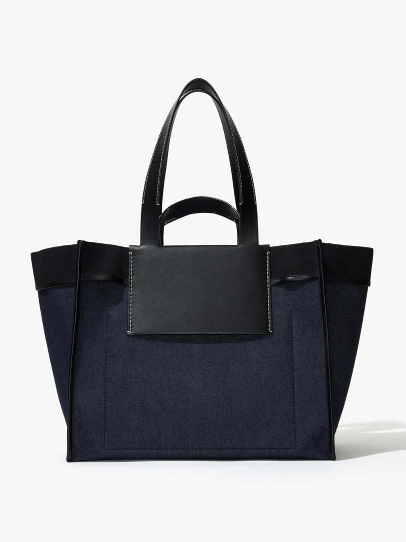 Proenza Schouler Large Morris Tote - Denim Indigo | Garmentory
