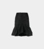 Patou Mini Bloom Skirt - Black - Thumbnail 1