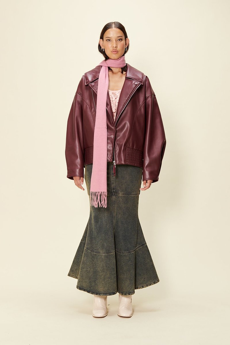 House of Sunny The Hybrid Jacket - Rouge | Garmentory