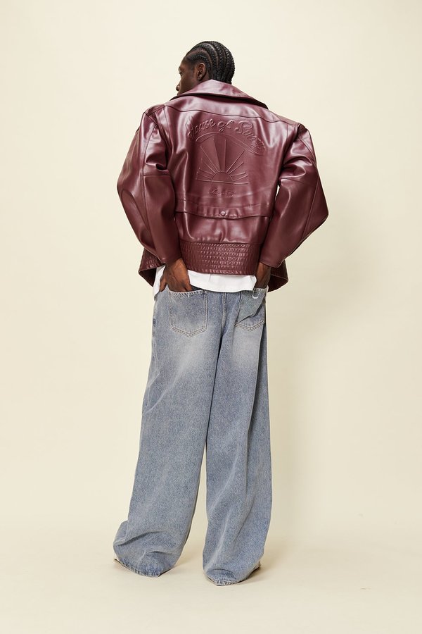House of Sunny The Hybrid Jacket - Rouge | Garmentory