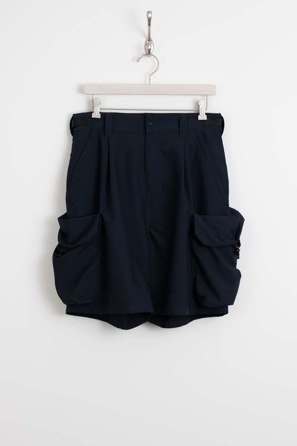 Meanswhile Luggage Cargo Shorts - Navy | Garmentory