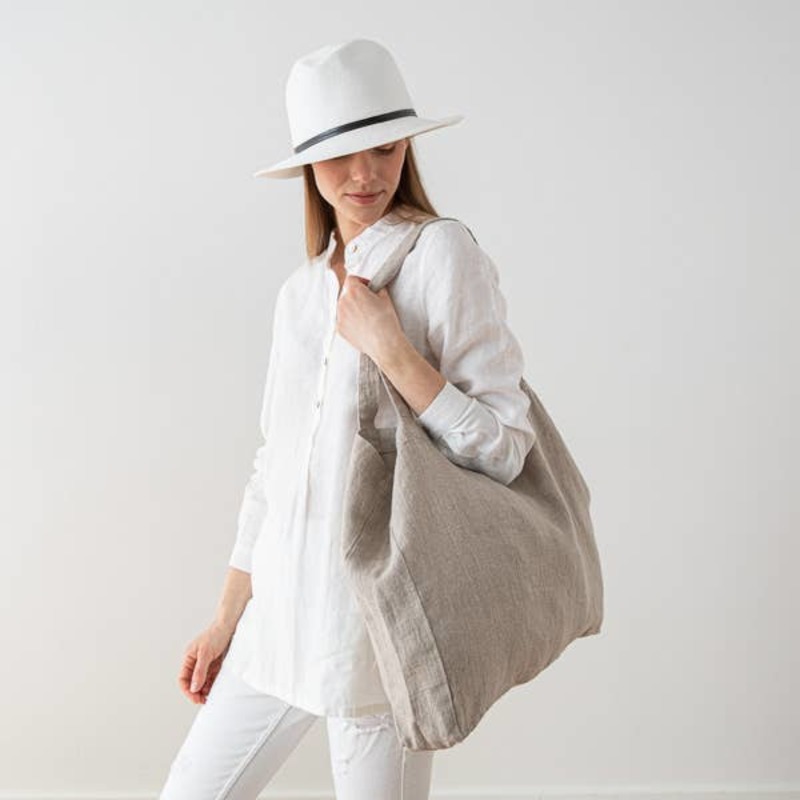 LinenMe Terra Linen Bag - Natural