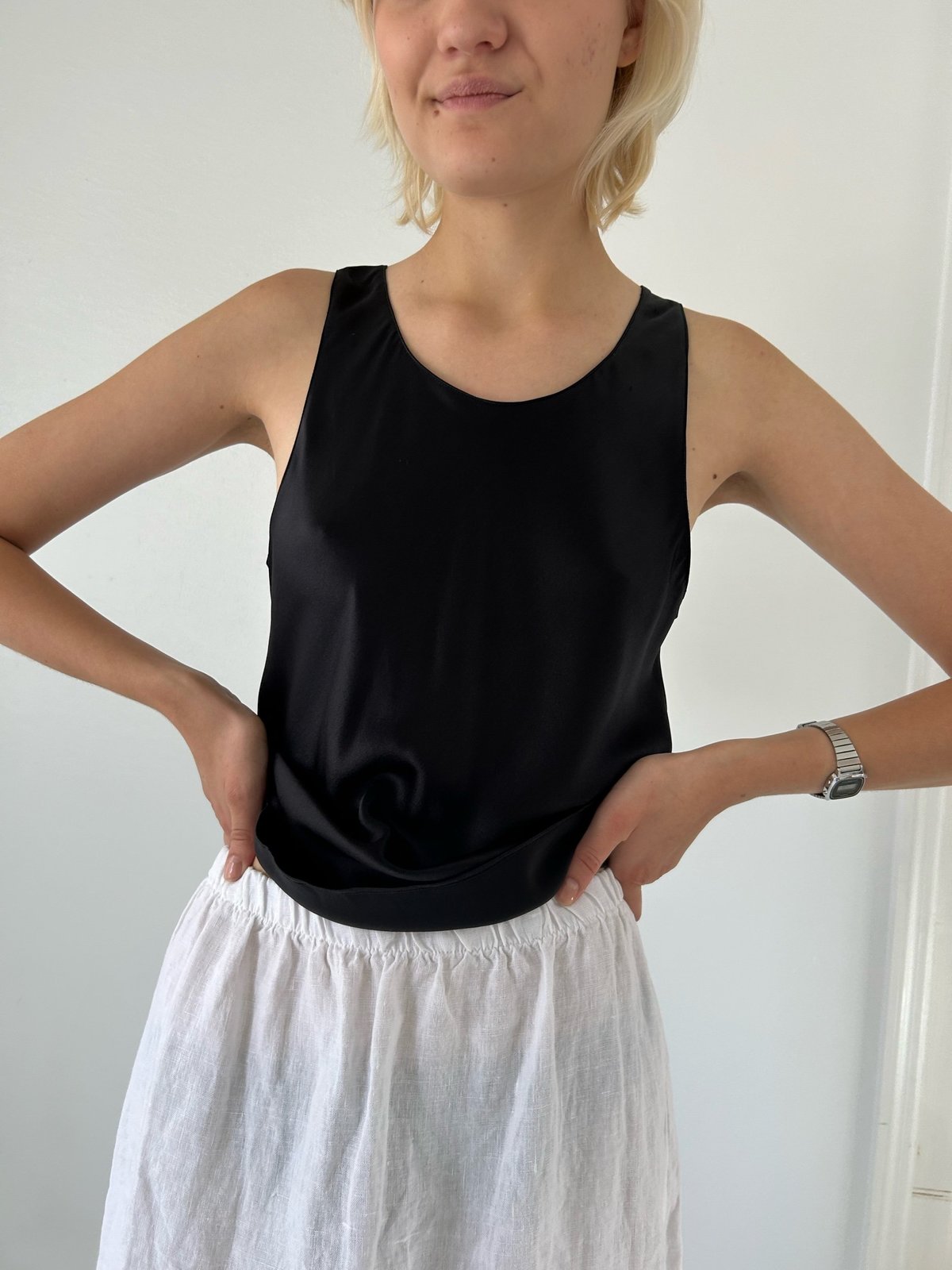 Sami Silk Tank | Garmentory
