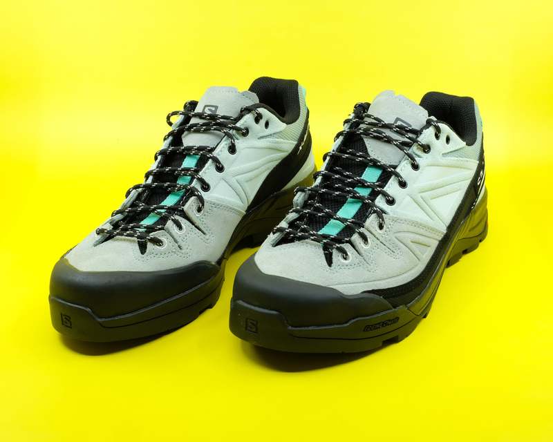 SALOMON X-ALP LTR shoes - Black/Green Milieu/Bay | Garmentory