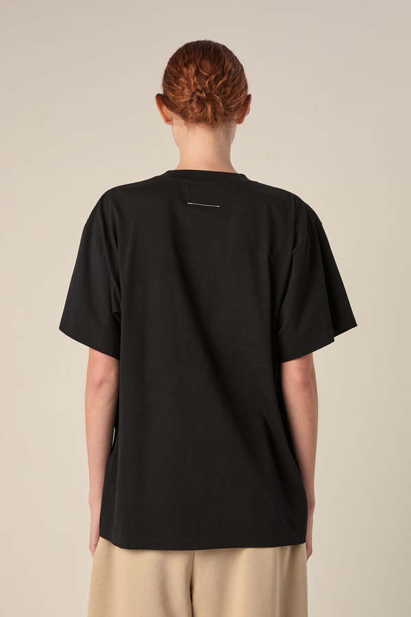 MM6 Maison Margiela T-shirt - Black | Garmentory