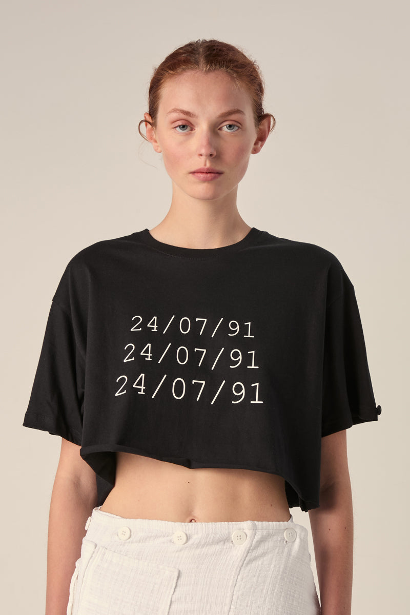 Cotton T-shirt with logo main image 0
