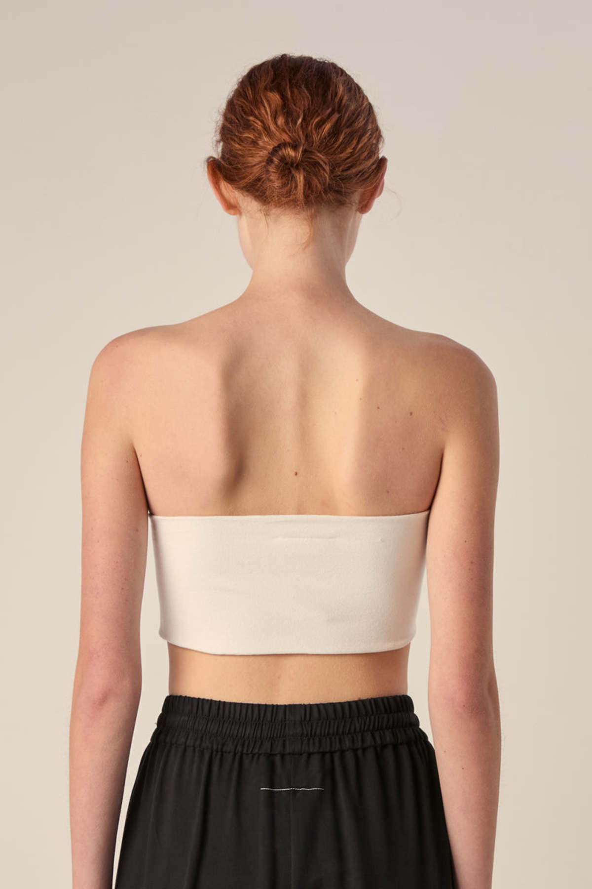 MM6 Maison Margiela Wrapped Sleeves Bandeau Top | Garmentory