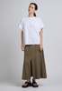 NKC Linen Blend Midi Skirt - Brown - Thumbnail 2
