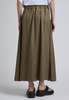 NKC Linen Blend Midi Skirt - Brown - Thumbnail 6