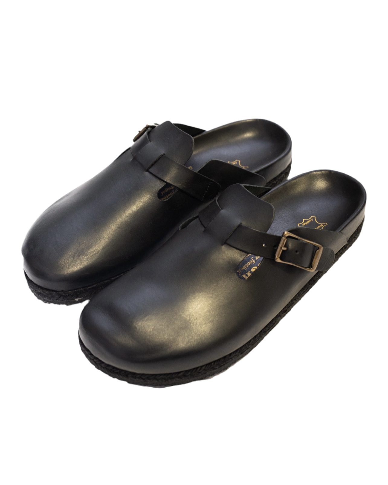Yuketen Sal 1 w/ Crepe Sole Vegetan Leather - Black | Garmentory