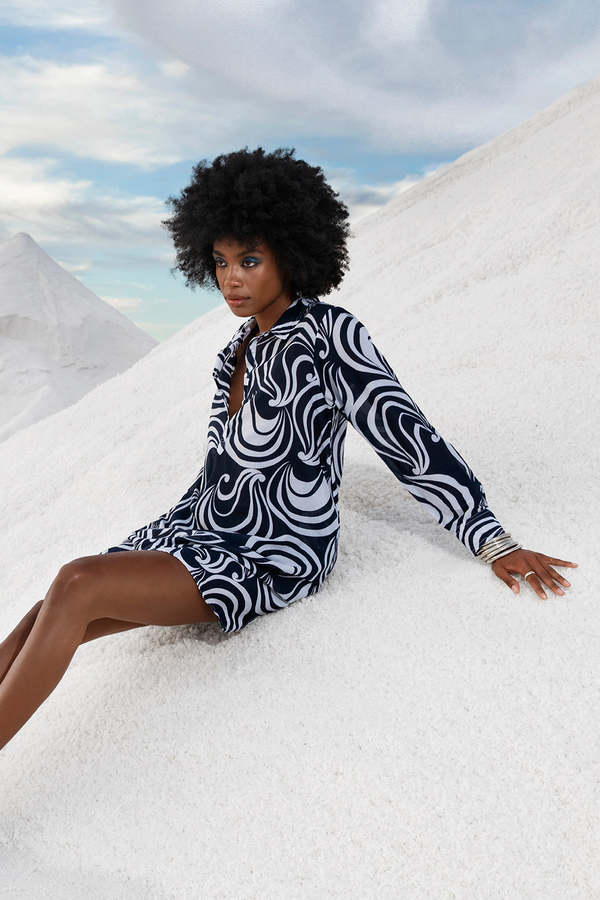 white christmas dresses GILLI Floral Ribbed Tie-Back Cami Mini Dress – Blue Hawthorn Boutique