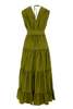 Devotion Twins Faidra Dress - College Dark Lime - Thumbnail 1