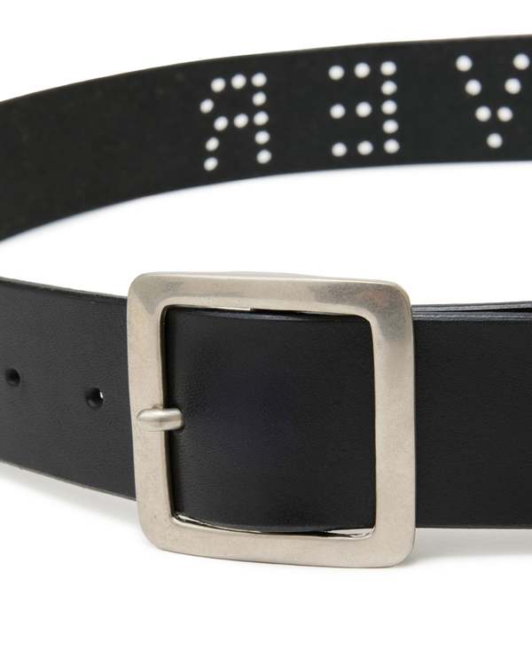 Undercover Leather Belt - Black | Garmentory