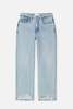 FRAME Denim Le Jane Crop Bite Hem - Fizz Indigo - Thumbnail 1
