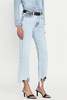 FRAME Denim Le Jane Crop Bite Hem - Fizz Indigo - Thumbnail 4
