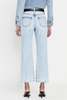 FRAME Denim Le Jane Crop Bite Hem - Fizz Indigo - Thumbnail 6