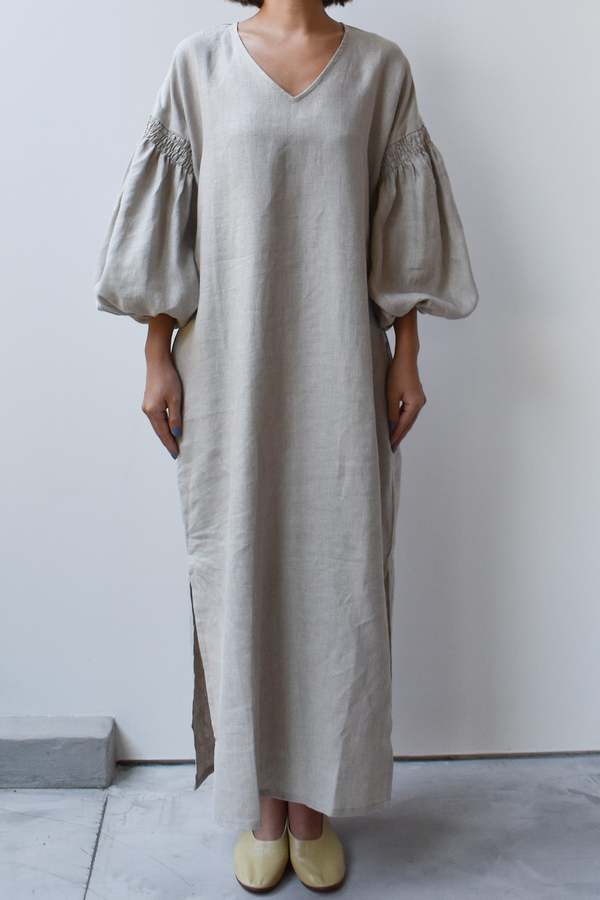 Bell sleeve V-neck kaftan main image 1