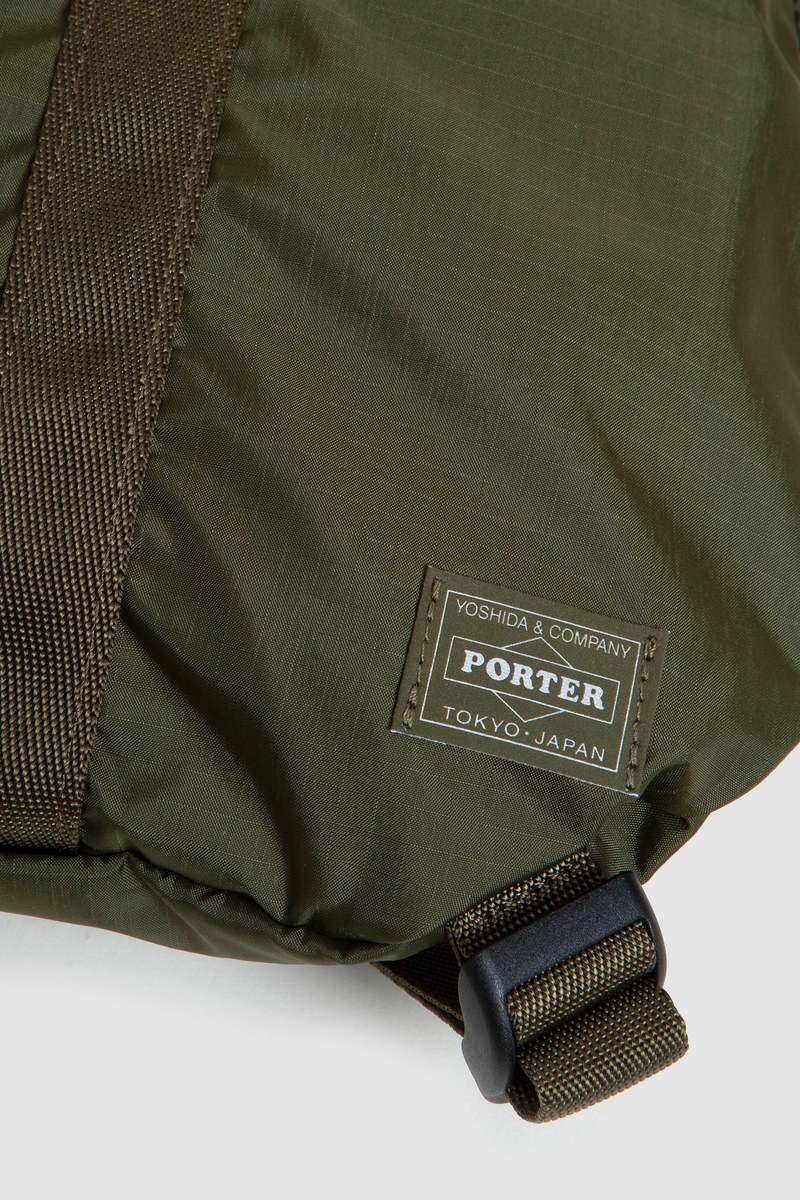 Porter Yoshida Flex 2Way Tote Bag - Olive Drab