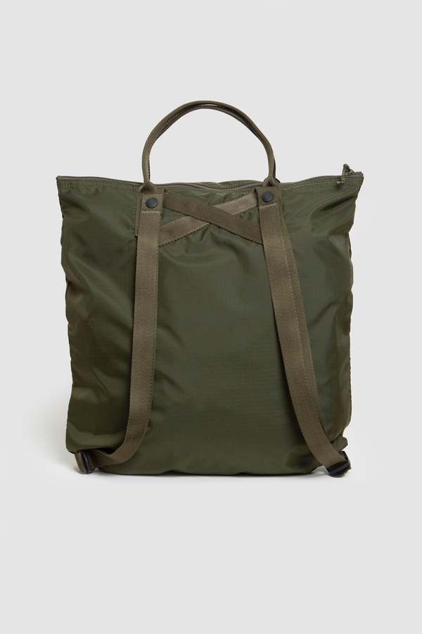 Porter Yoshida Flex 2Way Tote Bag - Olive Drab