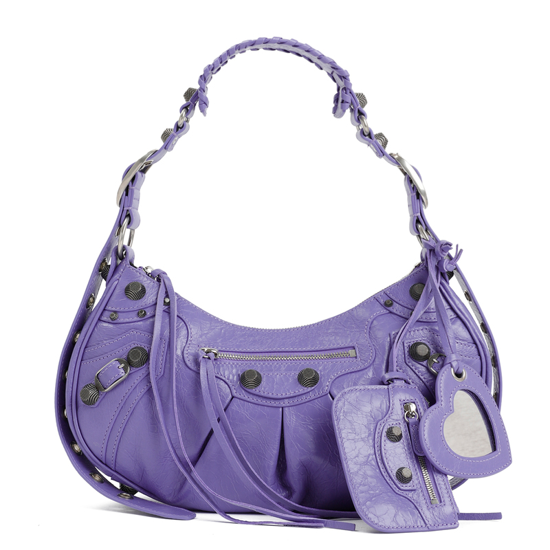 Balenciaga Le Cagole Shoulder Bag - Mauve | Garmentory
