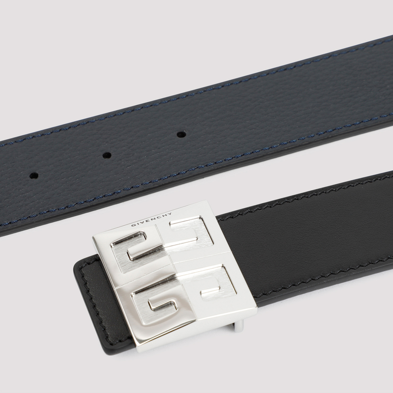 GIVENCHY 4G Reversible Belt - Black/Blue | Garmentory
