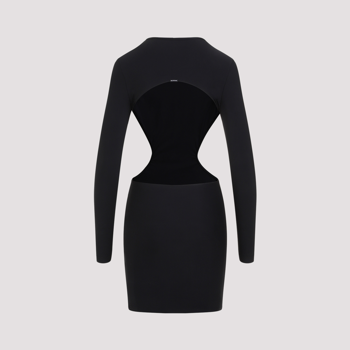 Balenciaga Cut Out Mini Dress - Black | Garmentory