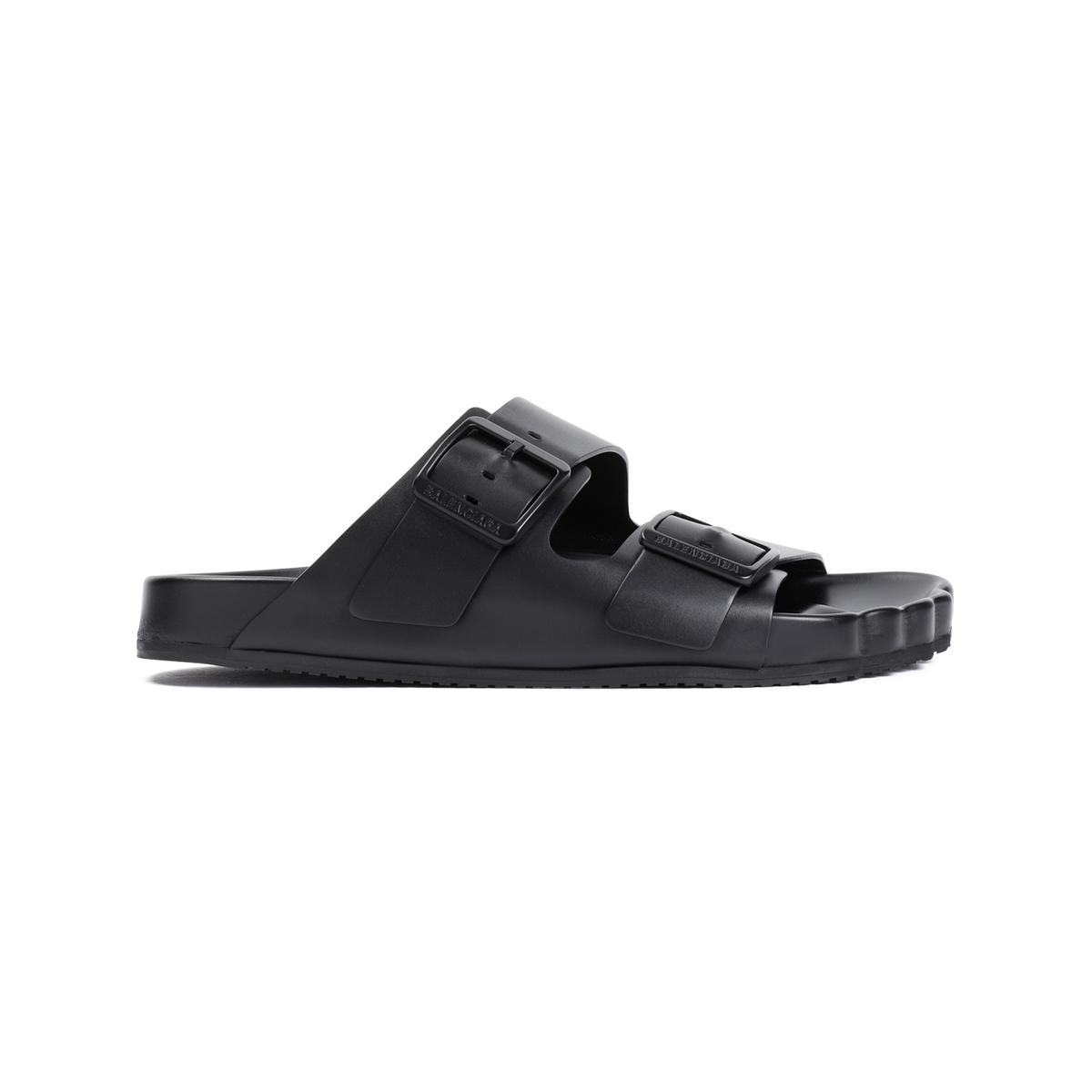 Balenciaga Sunday Leather Sandals Black Balenciaga Sunday Molded Sandals - Black - Men|788619W3SU11000 main image 2