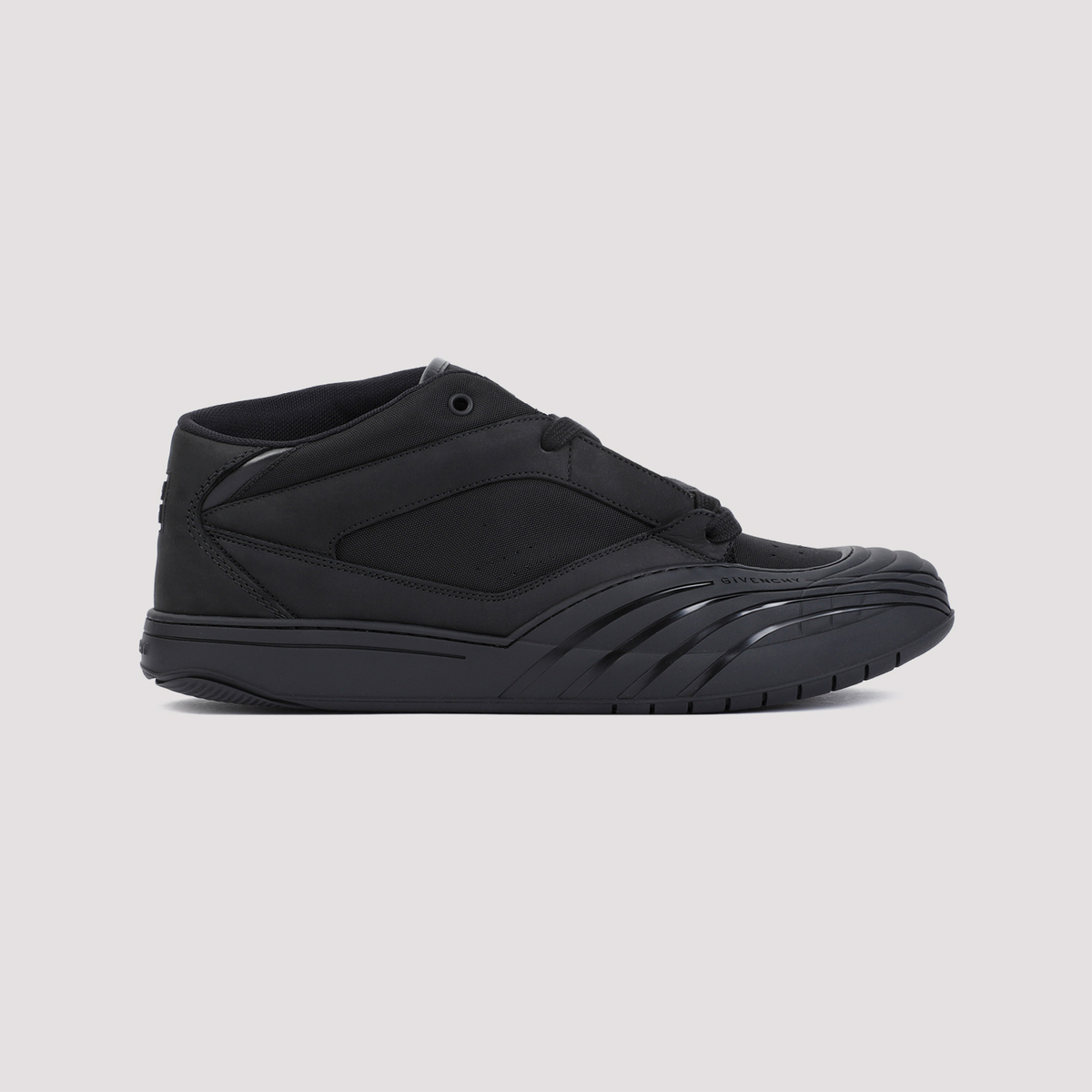 ジバンシィ Givenchy New Line Men Shoes Mid-Top Sneakers Givenchy Men's New Line Mid Sneakers in Black Givenchy