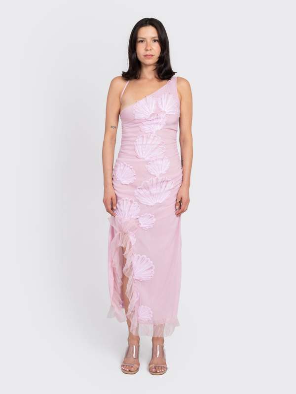 House of Sunny The Aphrodite Dress - Blush | Garmentory