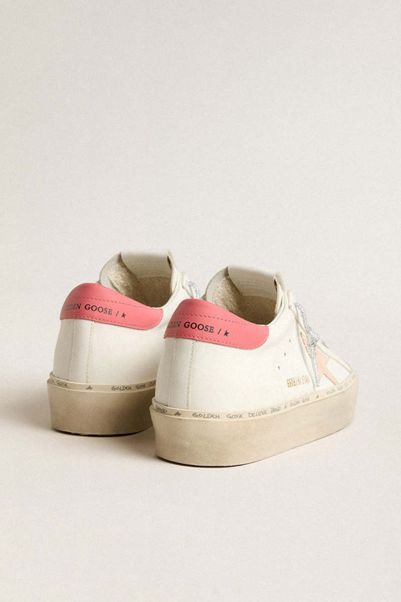 Golden Goose Hi Star Sneaker w. Leather Upper and Heel