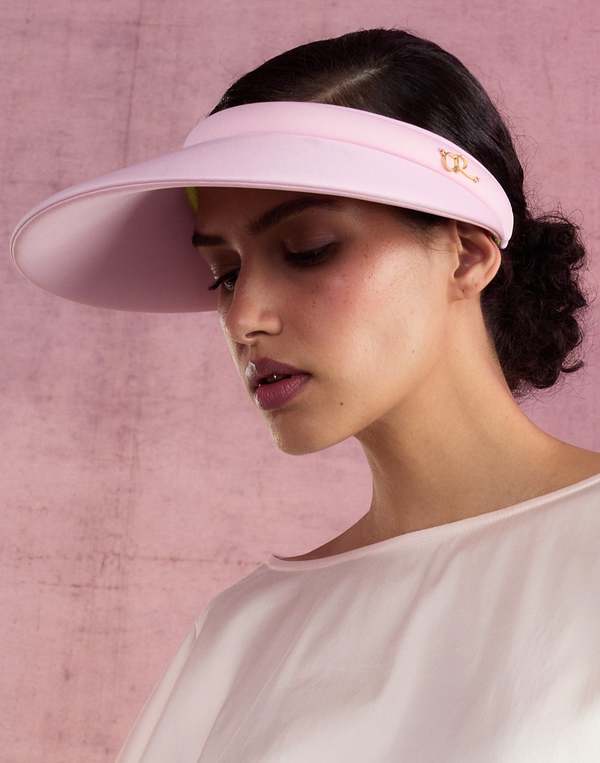 Cynthia Rowley Women\'s Bonded Visor HAT PINK OS NWT 95 Cynthia Rowley Women\ main image 3