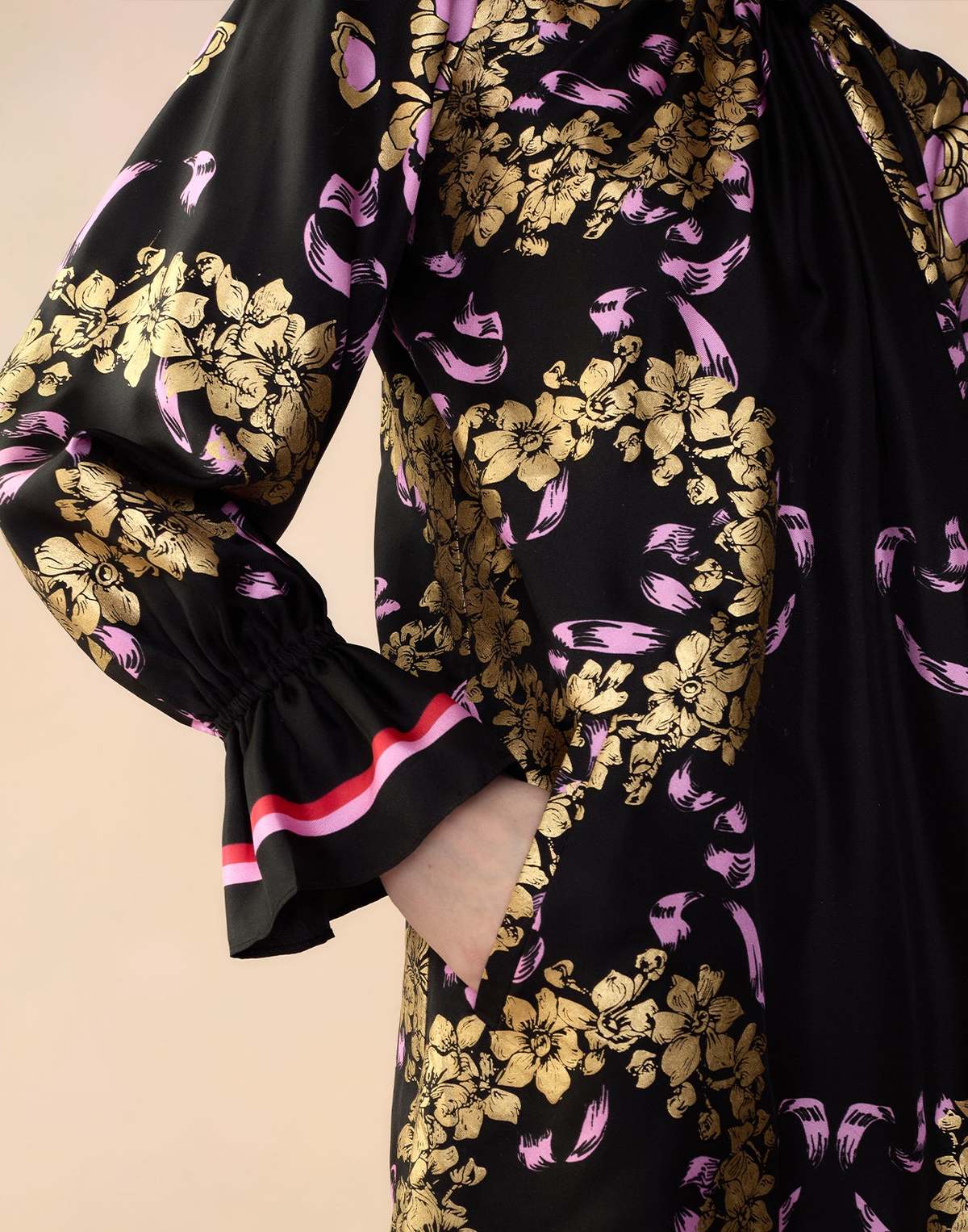 black and gold shift dress Velvi - Remi Yellow Maxi Dress - Halter Neck, Open Back & Ruffle Detail main image 0