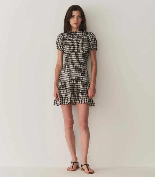 DÔEN Rizzo Dress - Marilyn Gingham | Garmentory