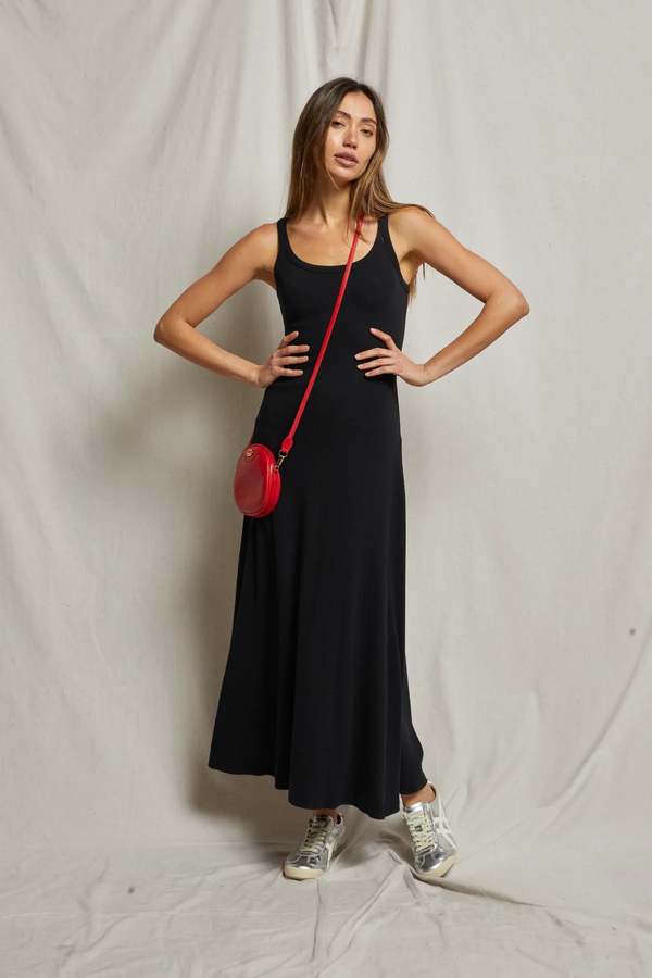 sachin and babi light blue dress Long Ribbed Dresses