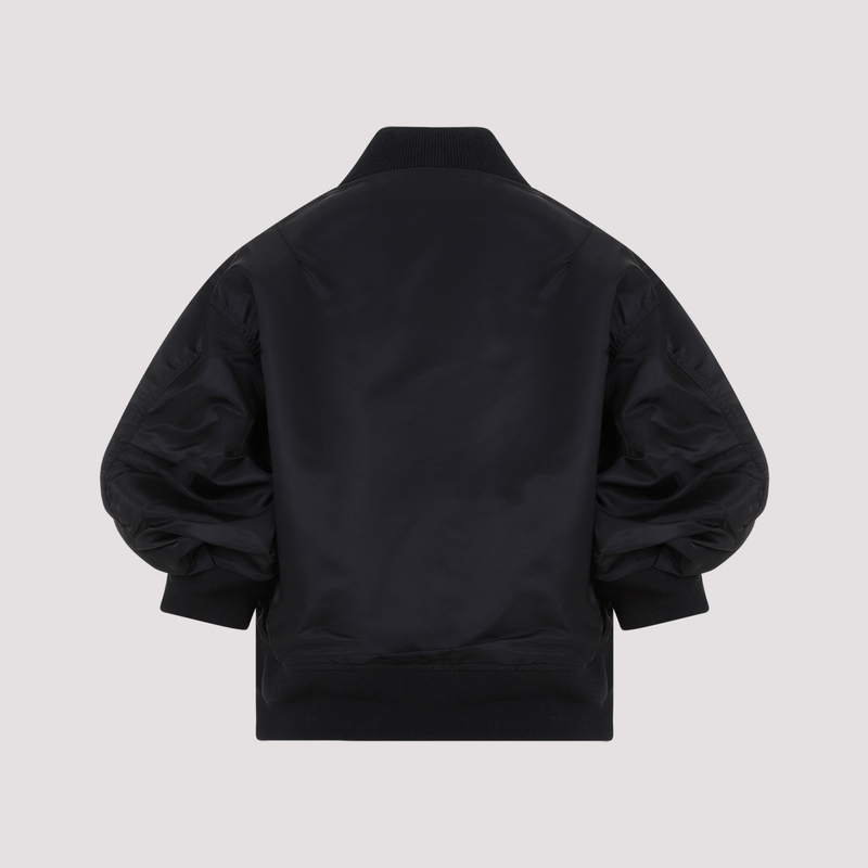 ジャケット SACAI BLACK NYLON CASUAL JACKET sacai Nylon Jacket - Black | Garmentory