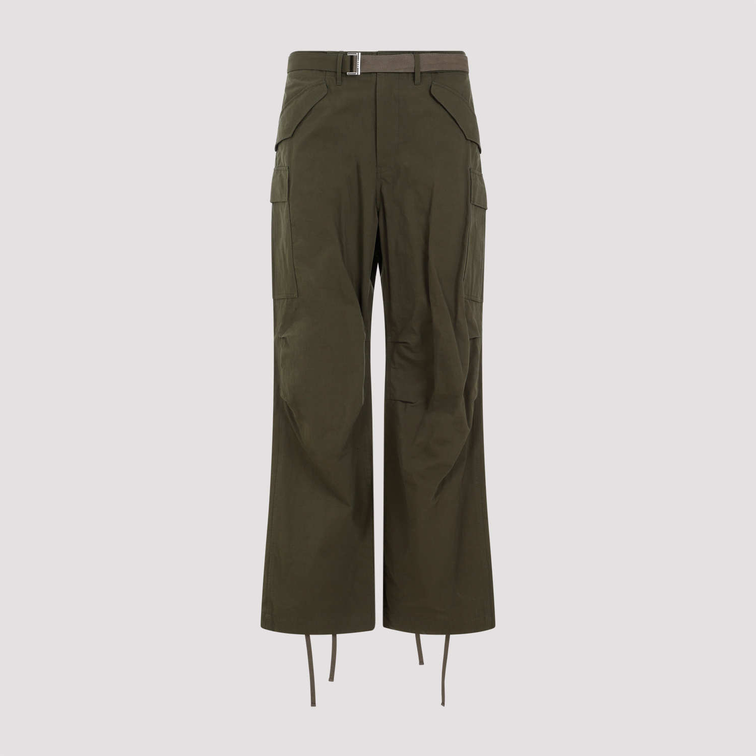入手困難sacai 25aw Rip Stop Pants カーキ　1 sacai Rip Stop Pants - Khaki Green | Garmentory