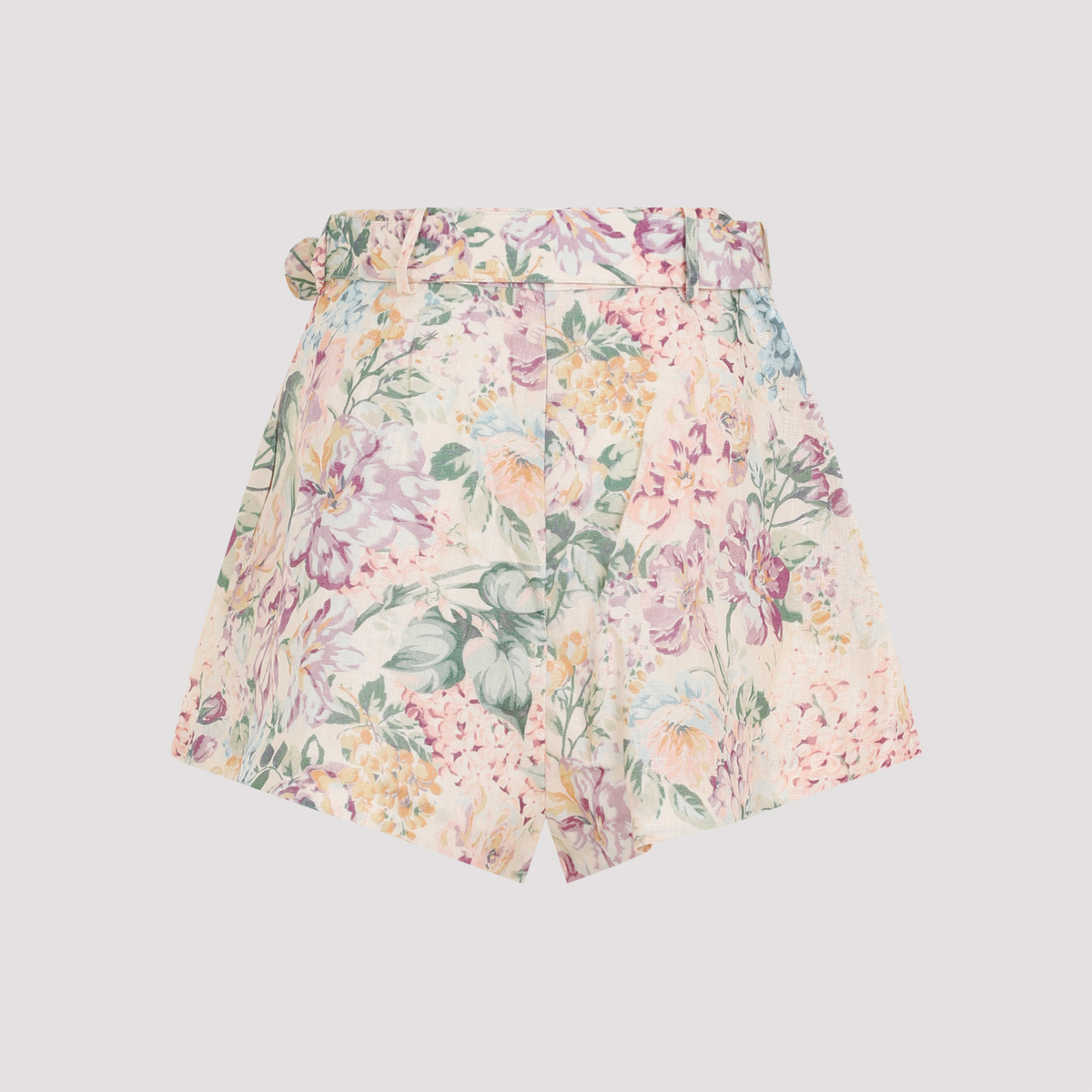 Zimmermann Halliday Tuck Short - Multicolour | Garmentory